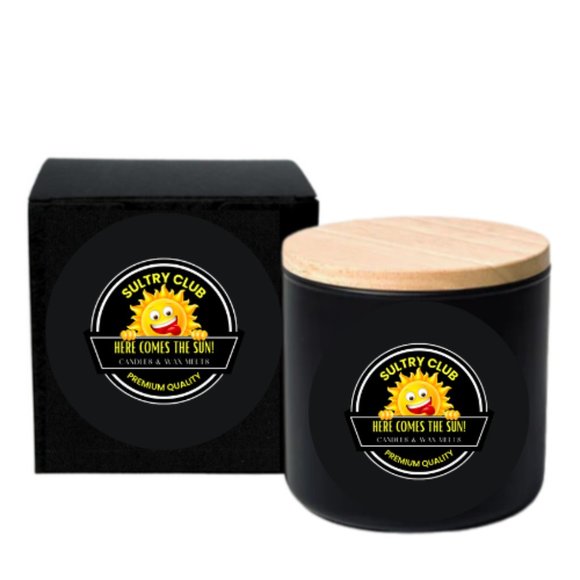 HERE COMES THE SUN! 3 WICK CANDLE - Picture 1 of 2